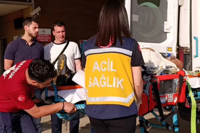 Kiraz toplamak için çıktığı ağaçtan düşüp, ağır yaralandı 