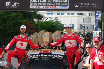 50'nci Yeşil Bursa Rallisi'ni kazananı Kerem Kazaz oldu