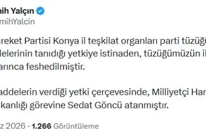 MHP Konya il teşkilatı feshedildi
