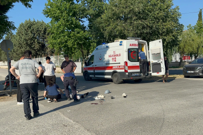 Bursa’da motosiklet ile otomobil çarpıştı: 2 yaralı