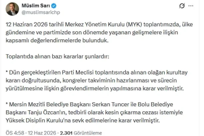 CHP'de Tanju Özcan ve Serkan Tuncer'e ihraç talebi