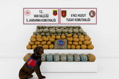 Van-İran sınırında  291 kilo esrar ele geçirildi