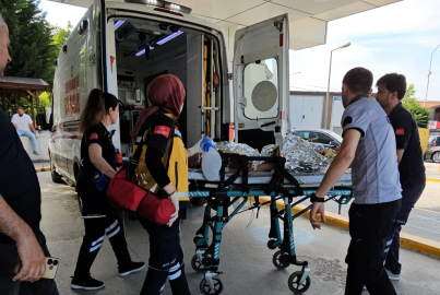 Bungalov havuzunda boğulma tehlikesi geçiren çocuk tedaviye alındı
